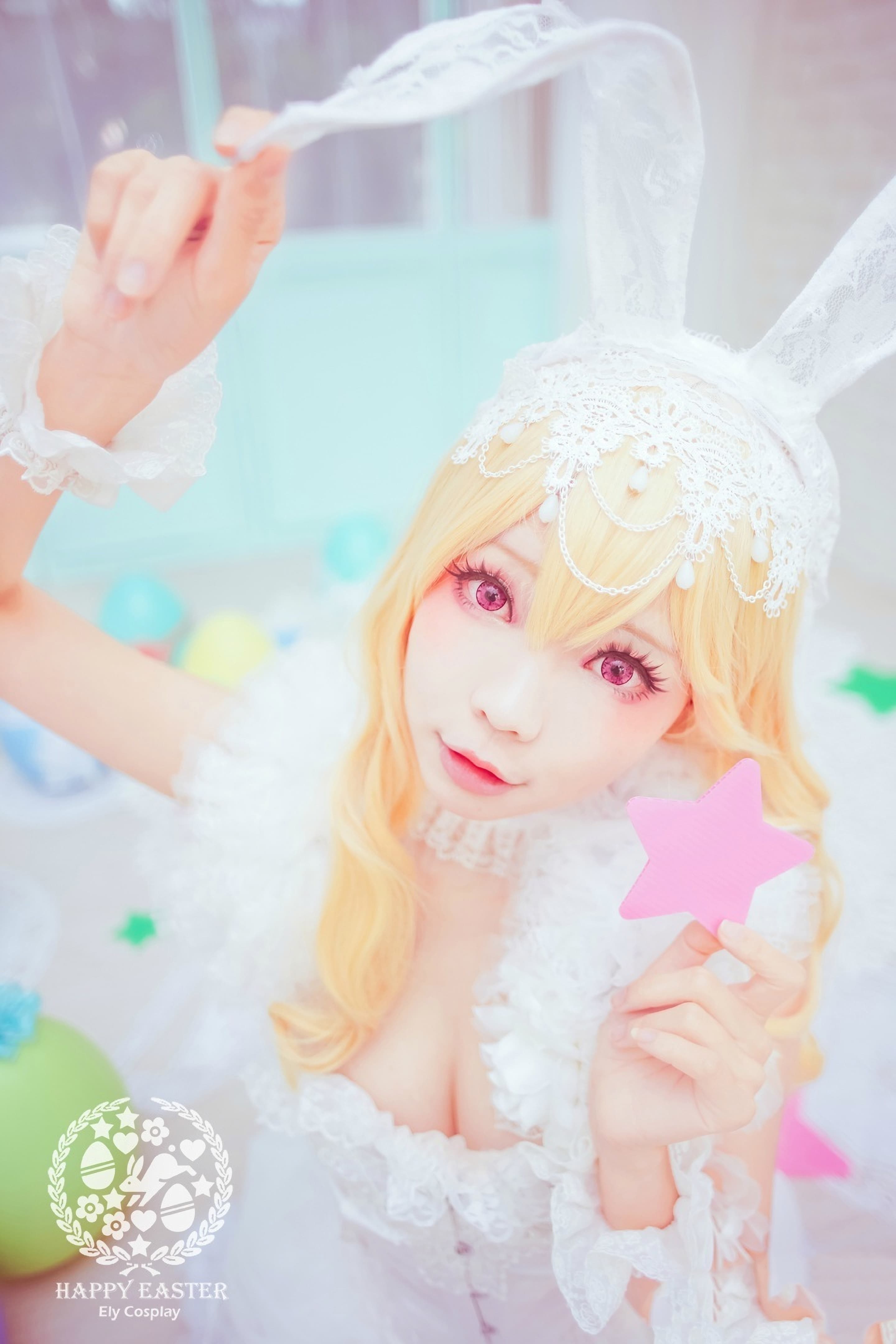 Bare toes peeking from dress