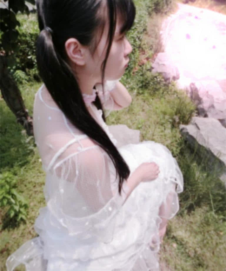 Birthday scene with nylons draped over ankles, soft glow emphasizing smooth skin and delicate toes