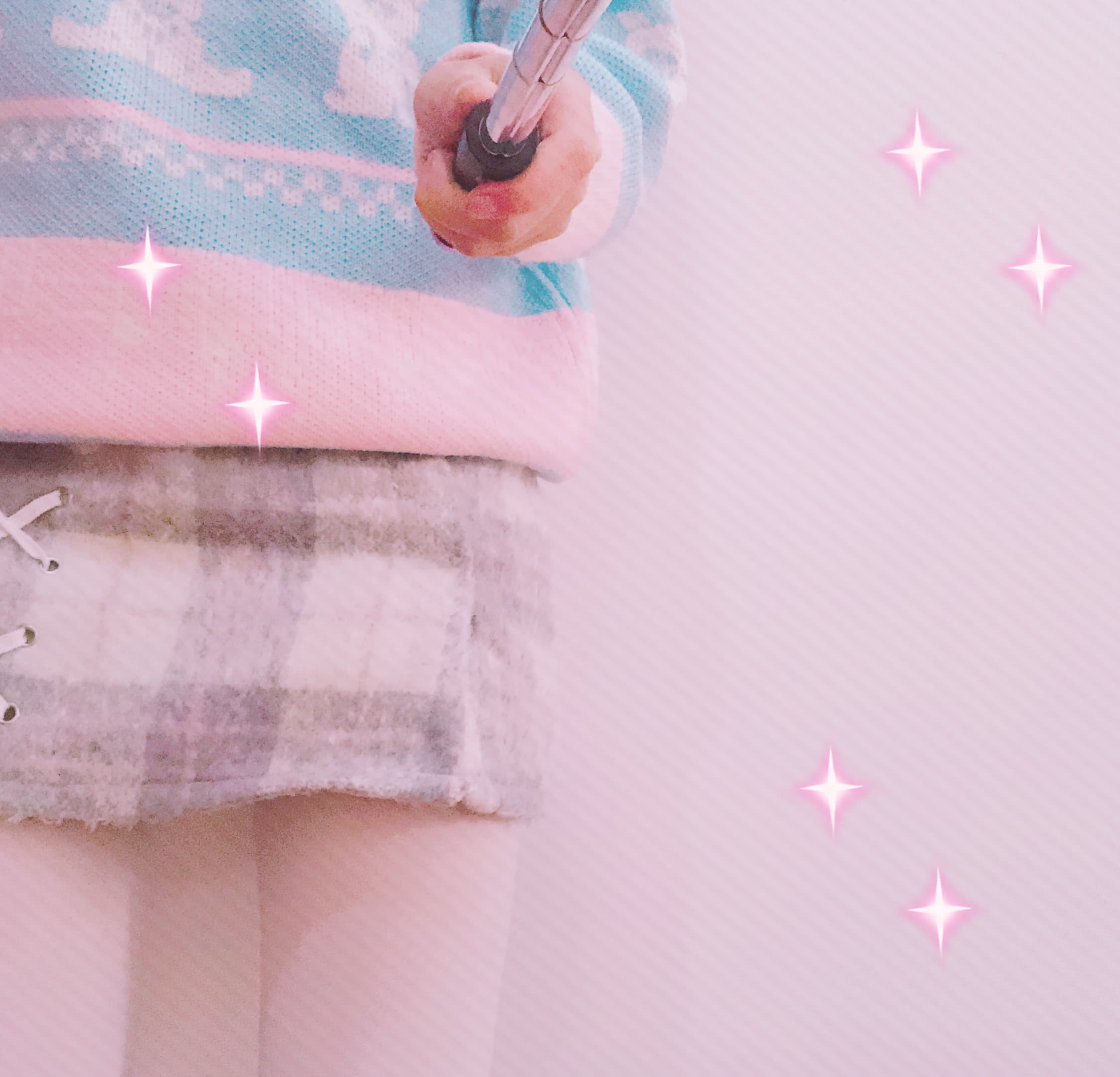 Classic white pantyhose closeup