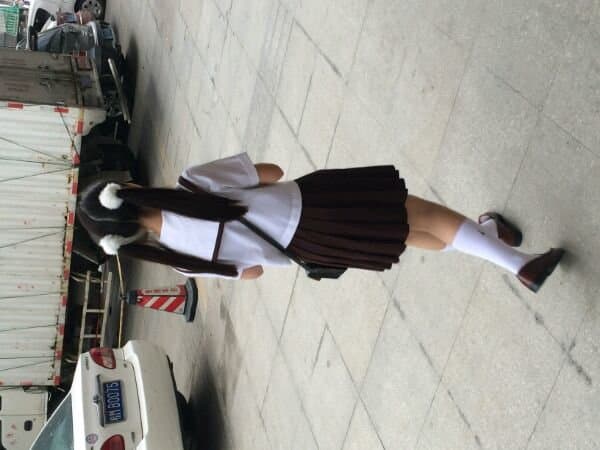 Newbie's first time wearing a uniform outside OVO