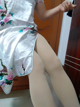 First time wearing a qipao