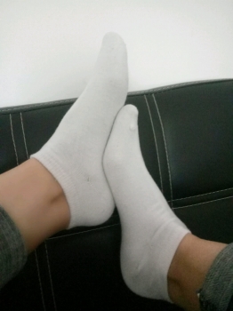 Cotton Socks with Pantyhose
