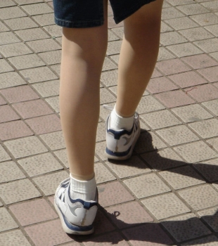 Shoes Aren't Too Important, But White Cotton Socks Are