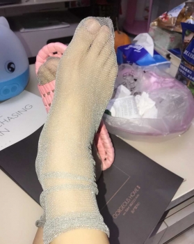 These Glass Stockings Are a Bit Stiff