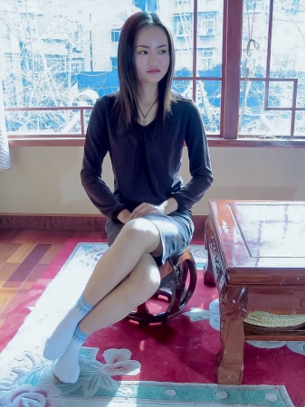 Jingyao Alone in Her Room ~ Cotton Socks