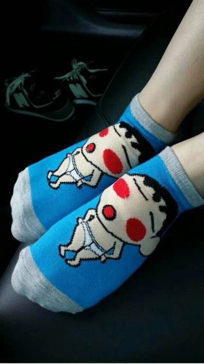 Wow, Cute Socks, I Love Them!