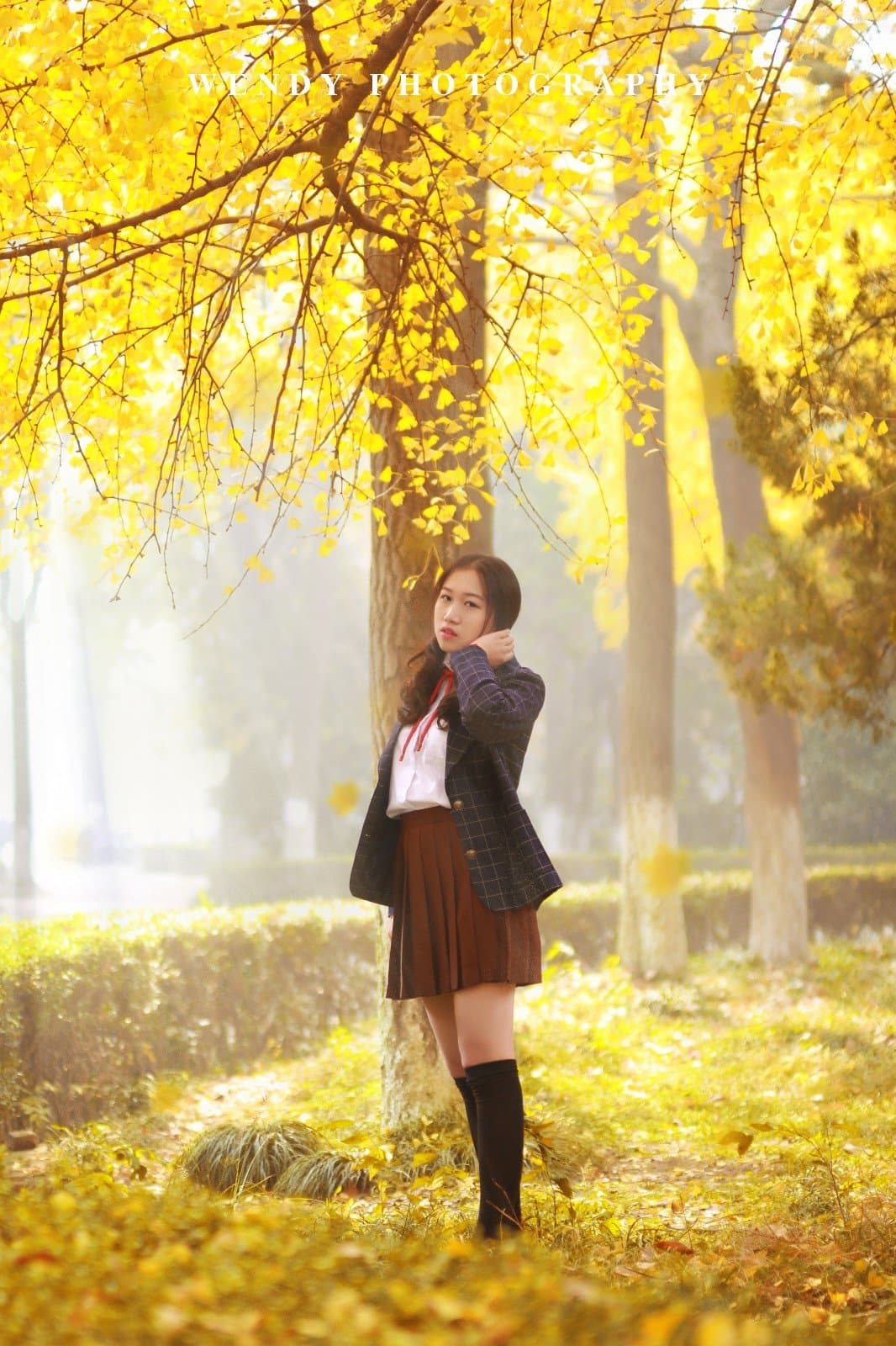 Cozy wool socks by window