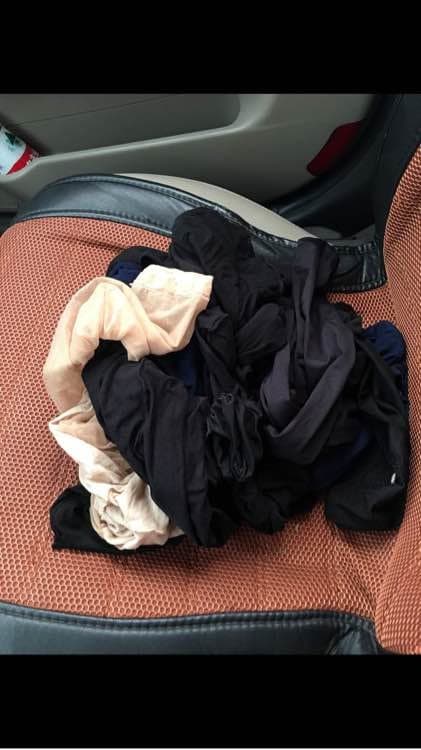 Peeling layers off feet