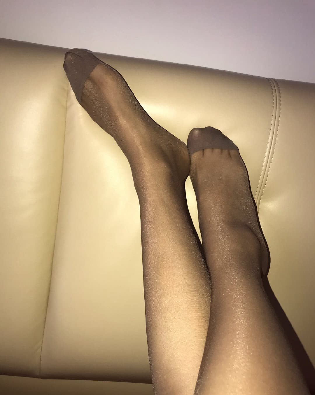 Little Beauty at Home with Stockings