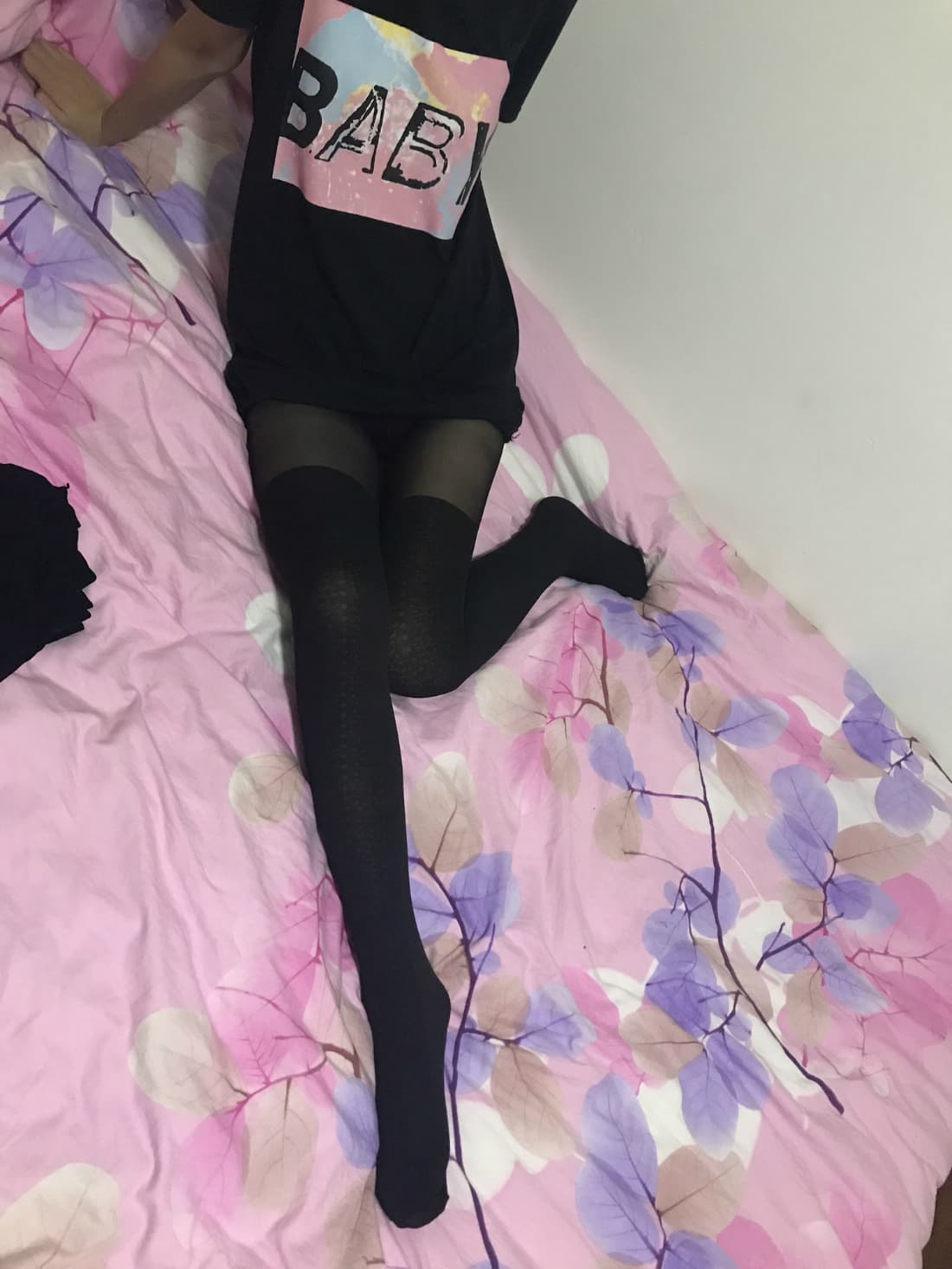 New user hesitantly posting in a forum, photo preview shows feet clad in ankle socks and sheer stockings in warm light