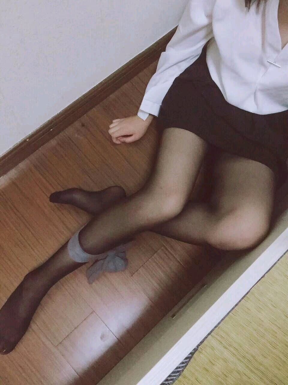 Socks rumpled after a fall