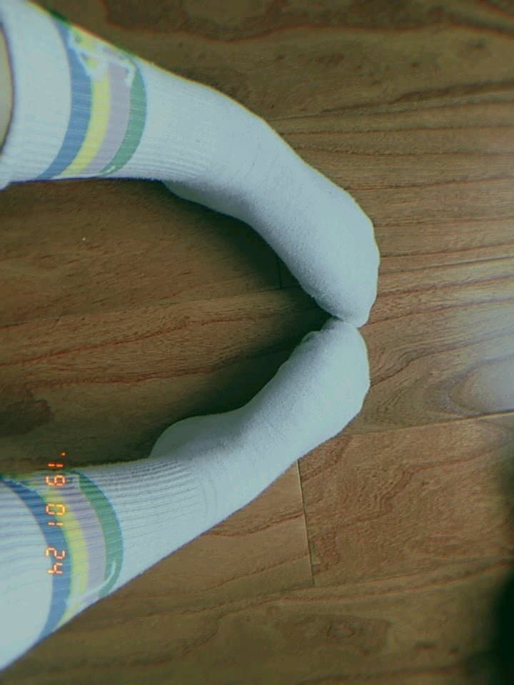 Mountain guardian barefoot on stone