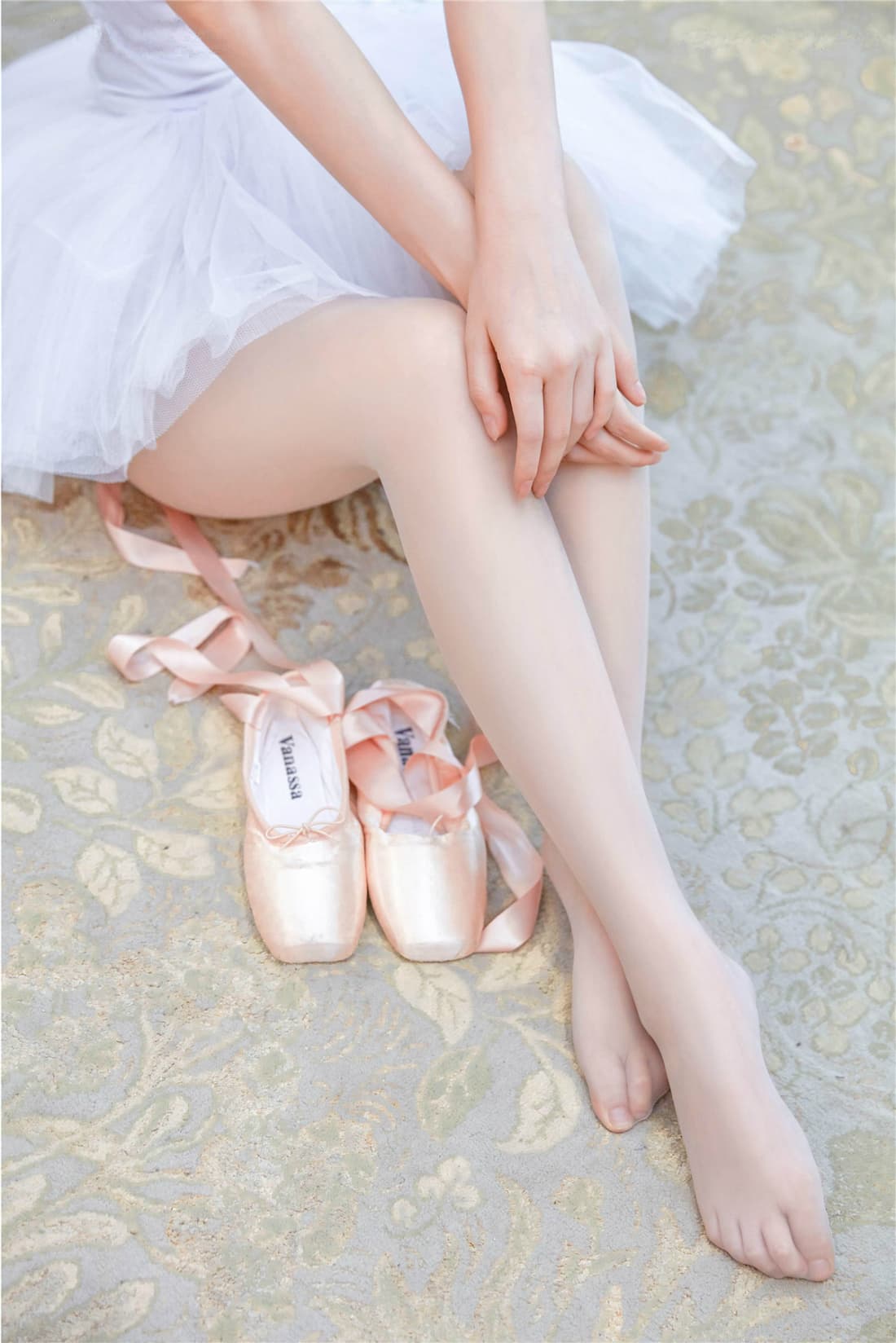Ultra Thin White Stockings