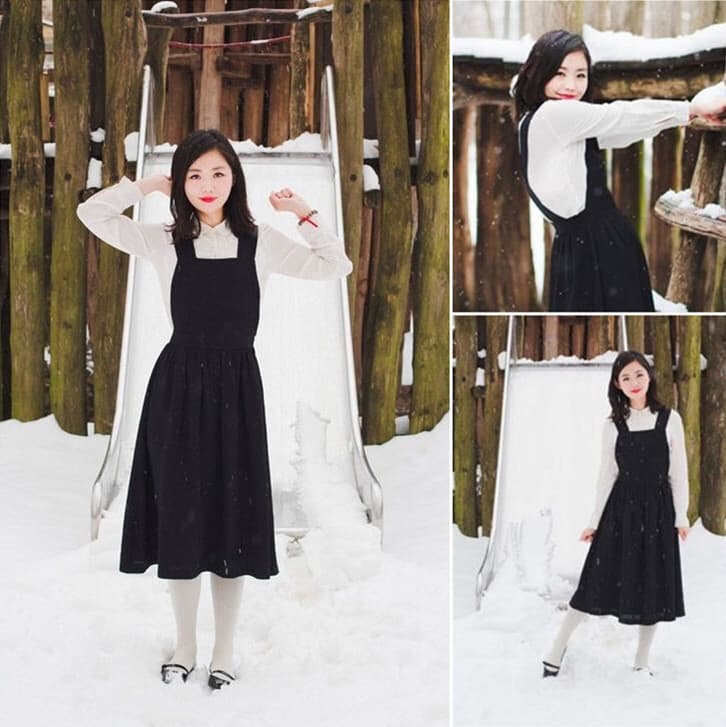 Soft stockings on adult model