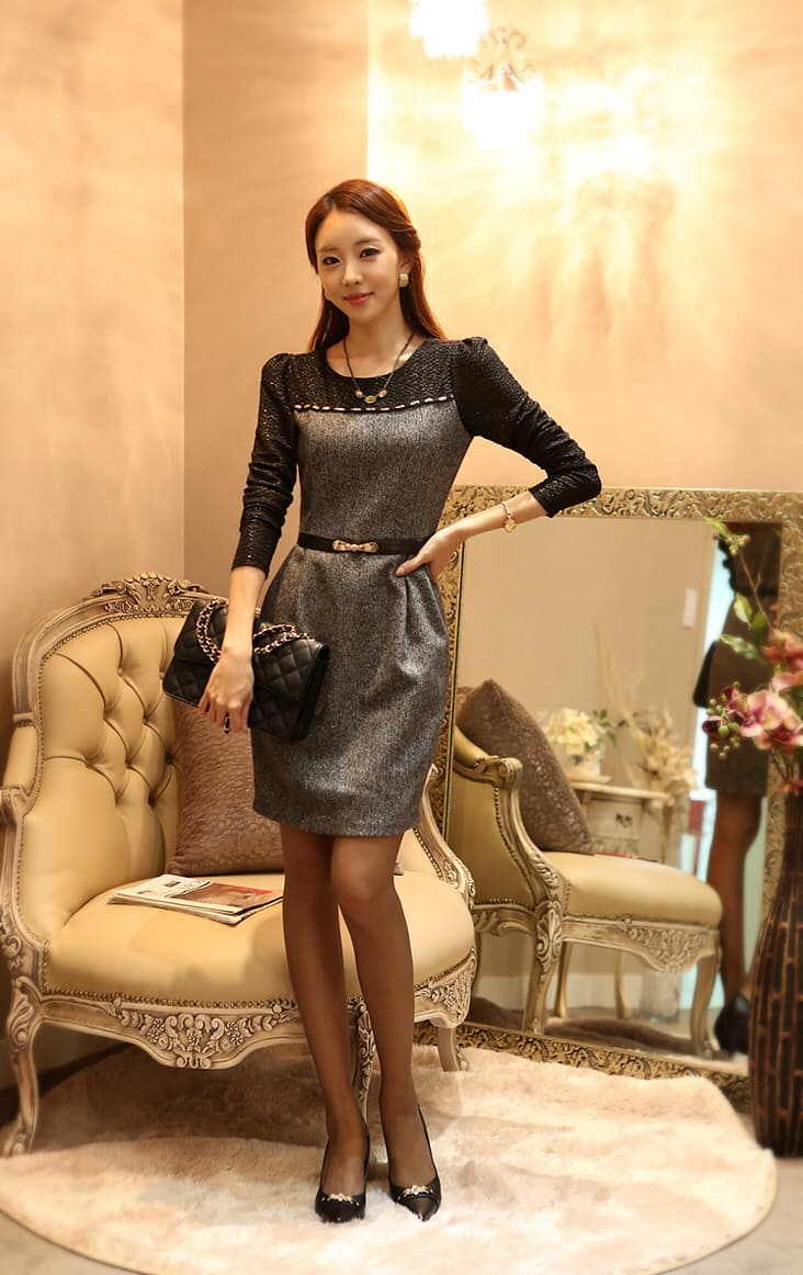 Silk sheen on aristocratic legs