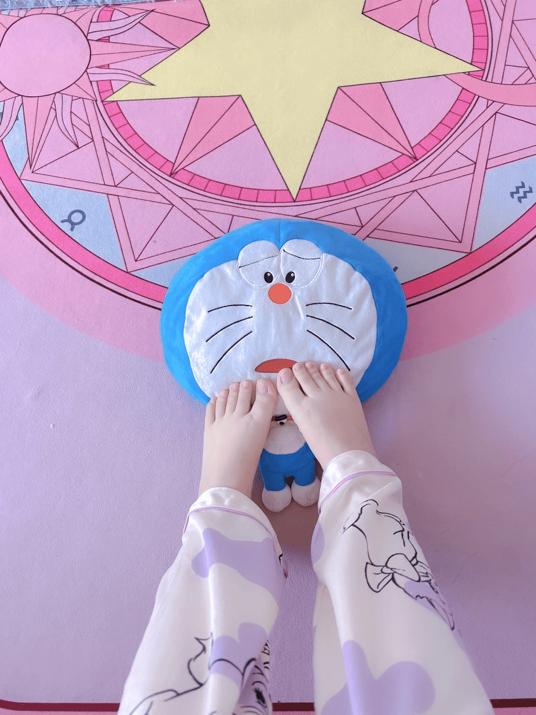 Playful scene of a woman in sheer stockings lounging, toes exposed, arch highlighted as she reclines in dreamy indoor light